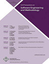 ACM TRANSACTIONS ON SOFTWARE ENGINEERING AND METHODOLOGY封面
